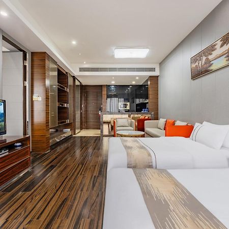 Yicheng Pazhou Poly World Trade Centre Apartment Гуанчжоу Экстерьер фото