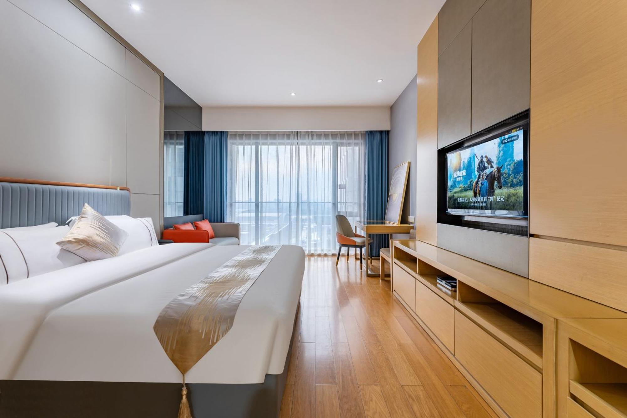 Yicheng Pazhou Poly World Trade Centre Apartment Гуанчжоу Экстерьер фото