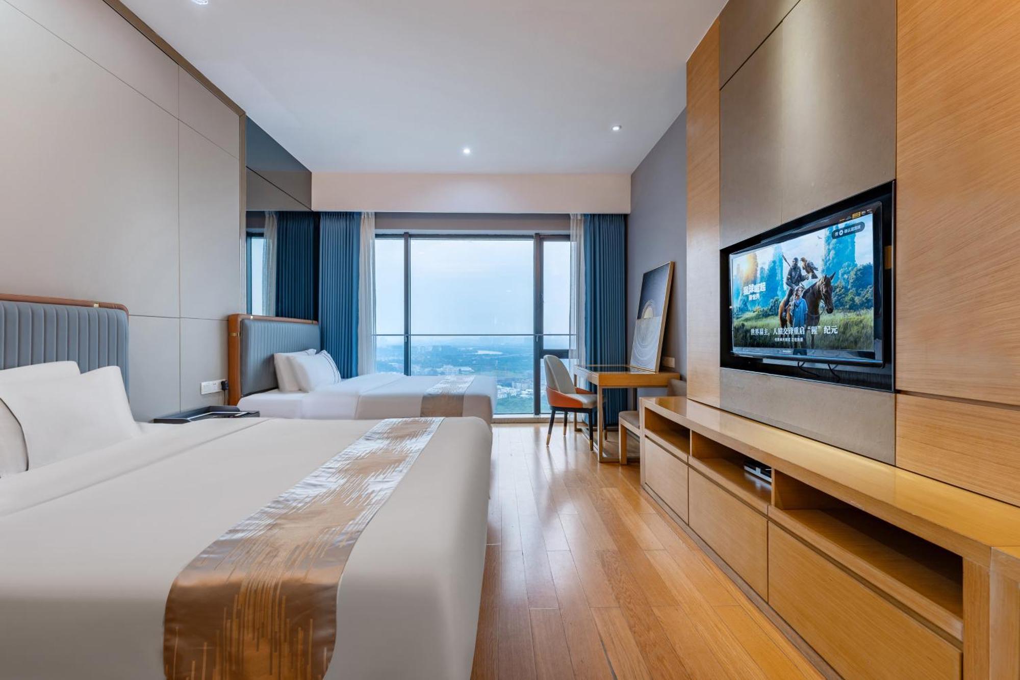 Yicheng Pazhou Poly World Trade Centre Apartment Гуанчжоу Экстерьер фото