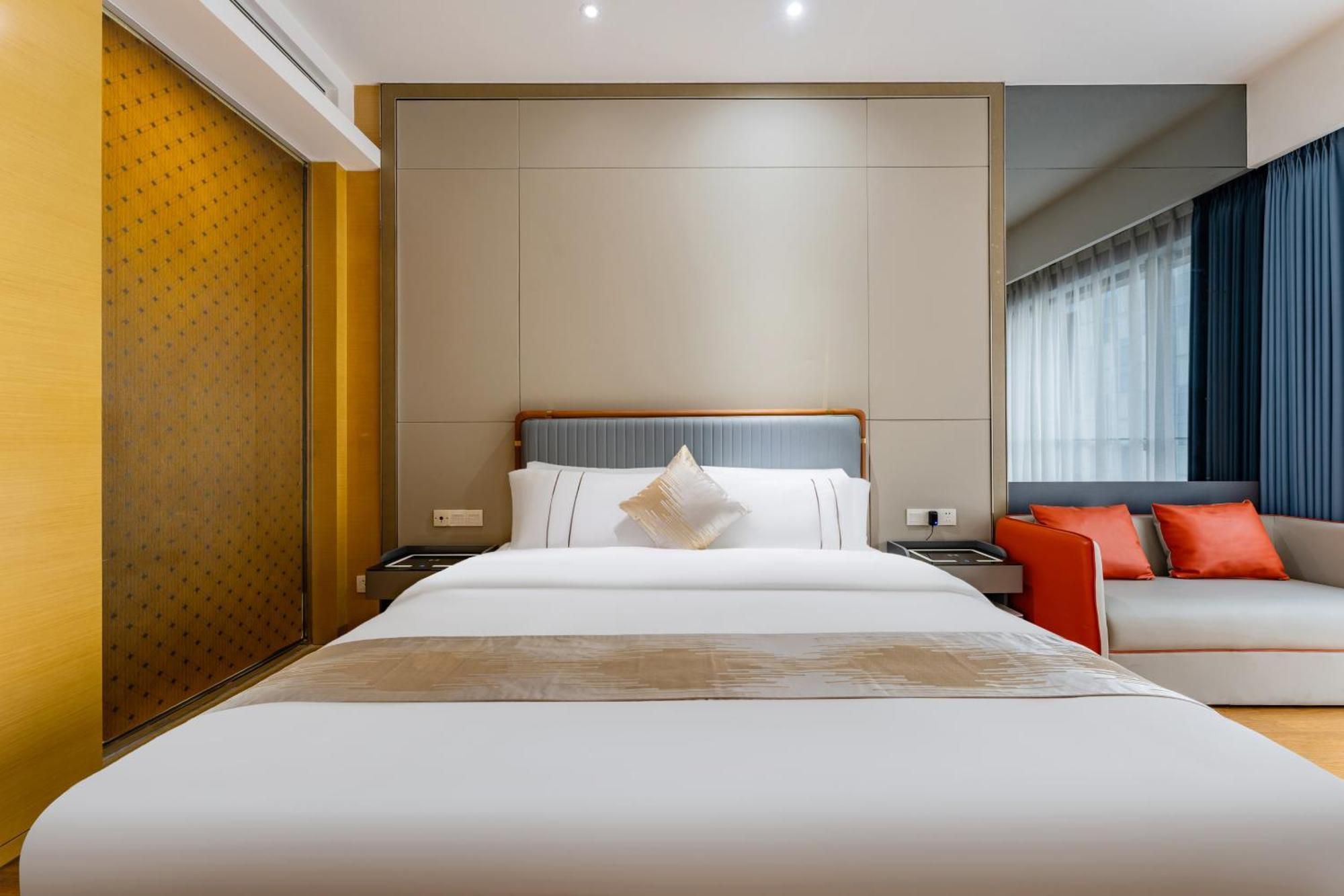 Yicheng Pazhou Poly World Trade Centre Apartment Гуанчжоу Экстерьер фото