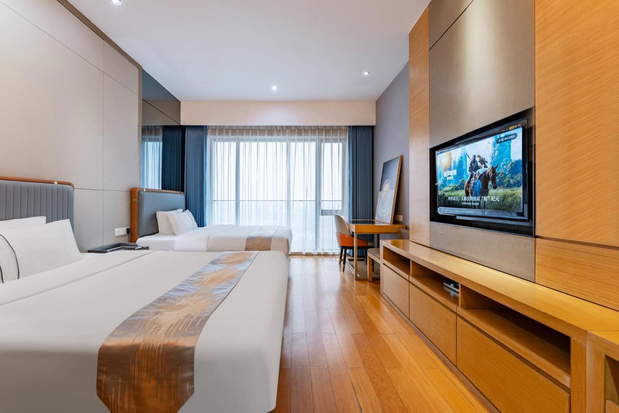 Yicheng Pazhou Poly World Trade Centre Apartment Гуанчжоу Экстерьер фото