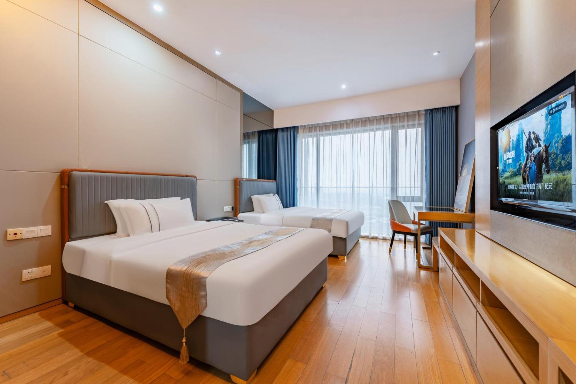 Yicheng Pazhou Poly World Trade Centre Apartment Гуанчжоу Экстерьер фото